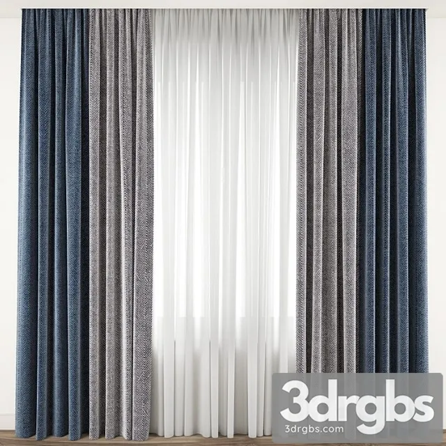 Curtain 87 3D Model Download