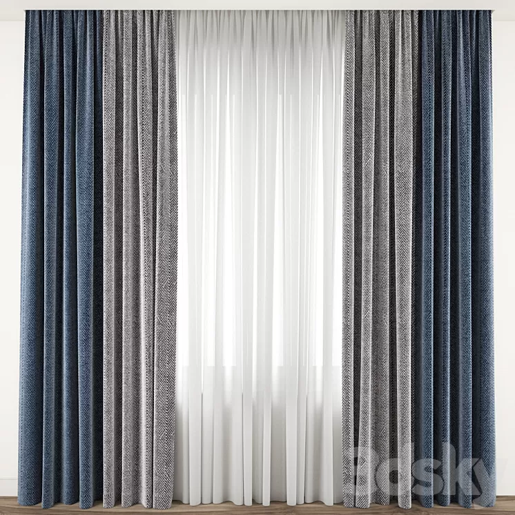 Curtain 87 3D Model Curtain 87 3D Model