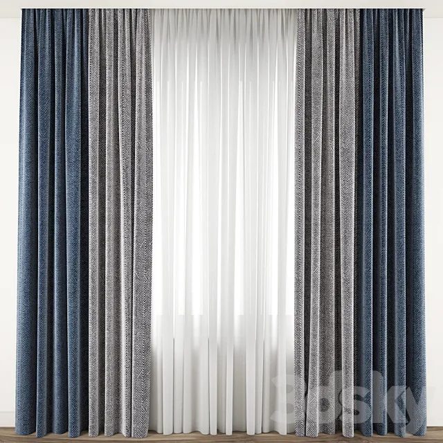 Curtain 87 3D Model Curtain 87 3D Model