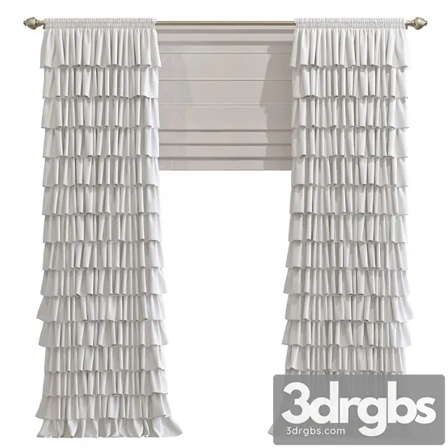 Curtain 879 3D Model Download