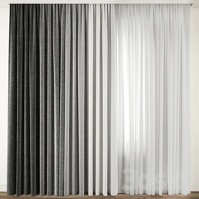 Curtain 88 3D Model Curtain 88 3D Model