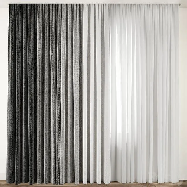 Curtain 88 3D Model