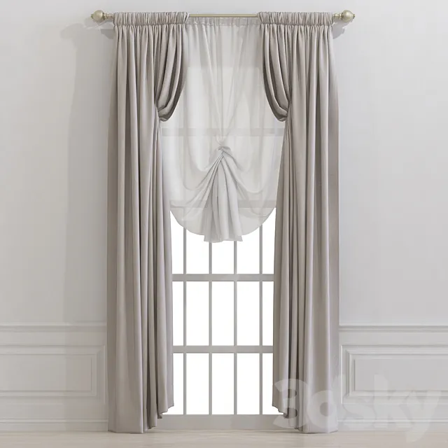 Curtain 890 3DModel