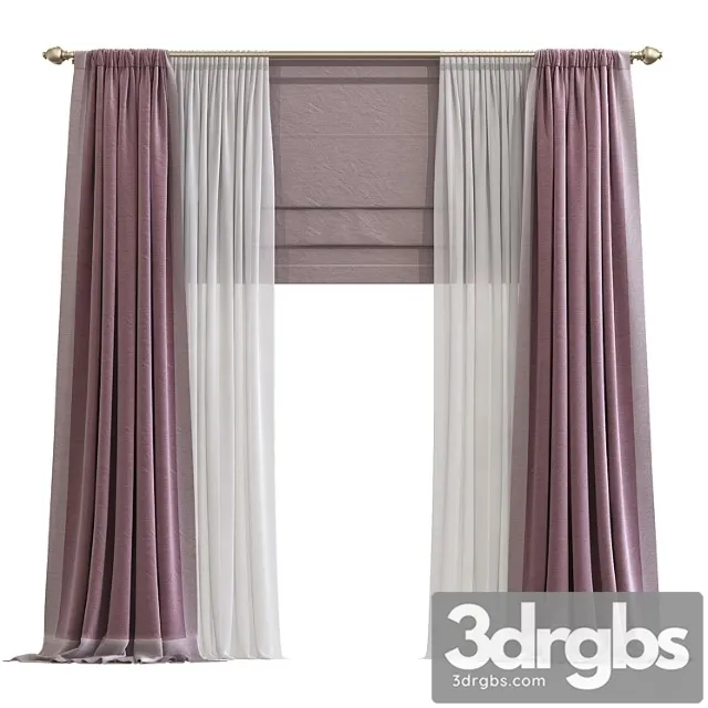 Curtain 912 3D Model Download