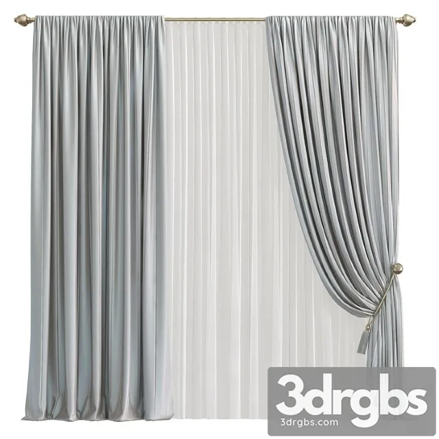 Curtain 915 3D Model Download