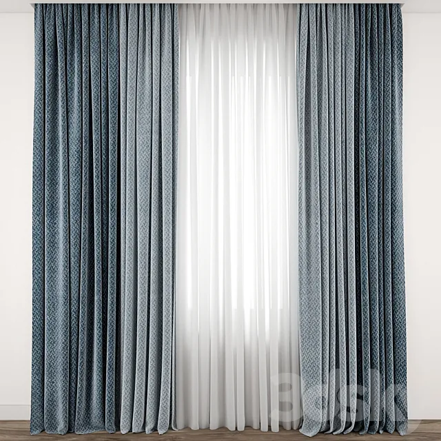Curtain 92 3D Model Curtain 92 3D Model