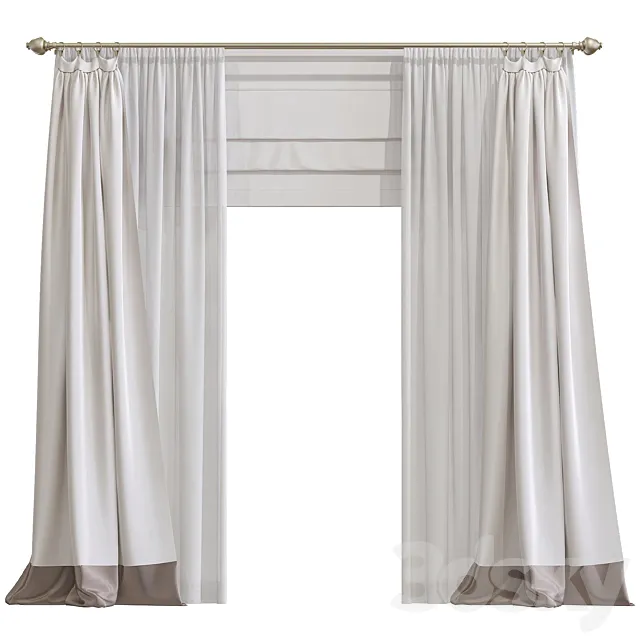 Curtain 942 3DModel