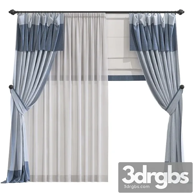 Curtain 945 3D Model Download
