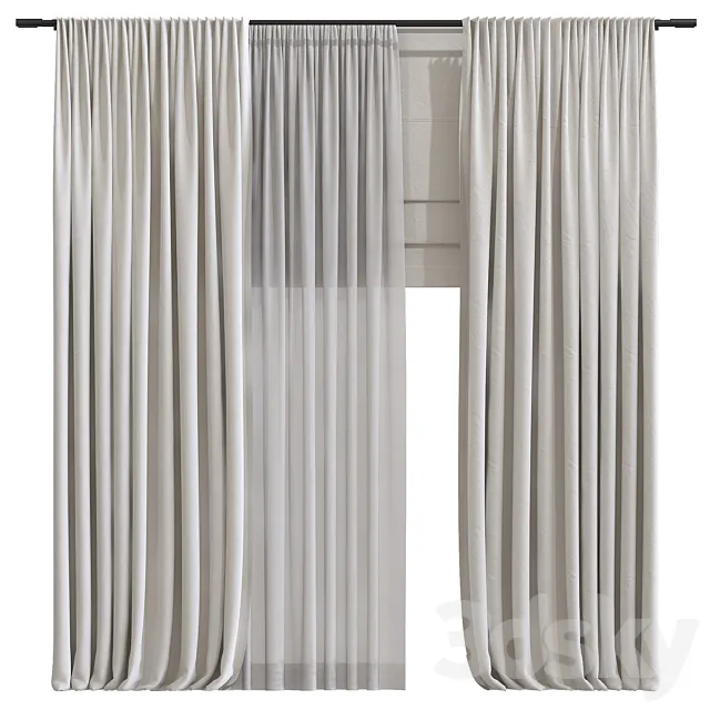 Curtain 968 3D Model