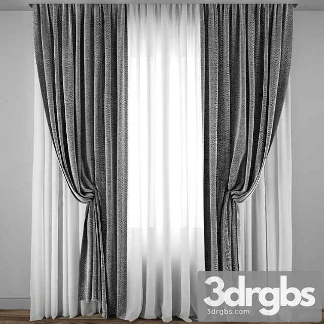 Curtain 97 2 3D Model Download