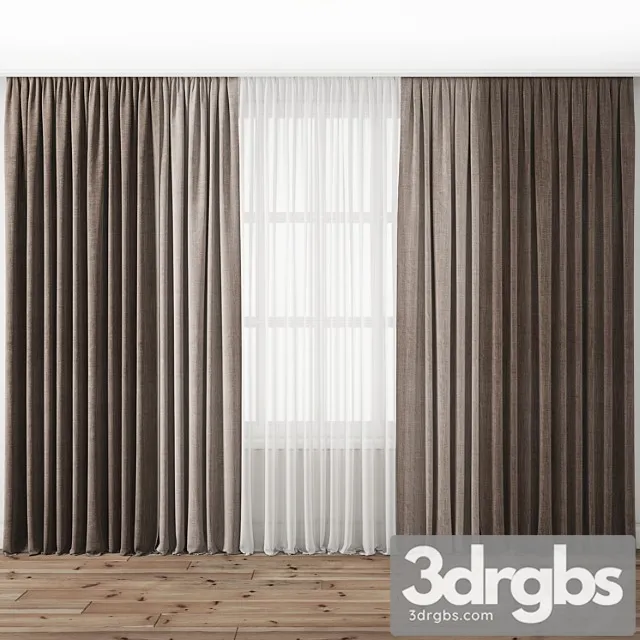 Curtain 97 3D Model Download