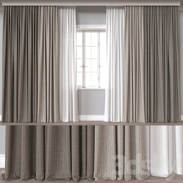 Curtain A653 3D Model