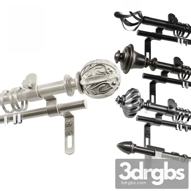 Curtain Brichlane 3D Model Download