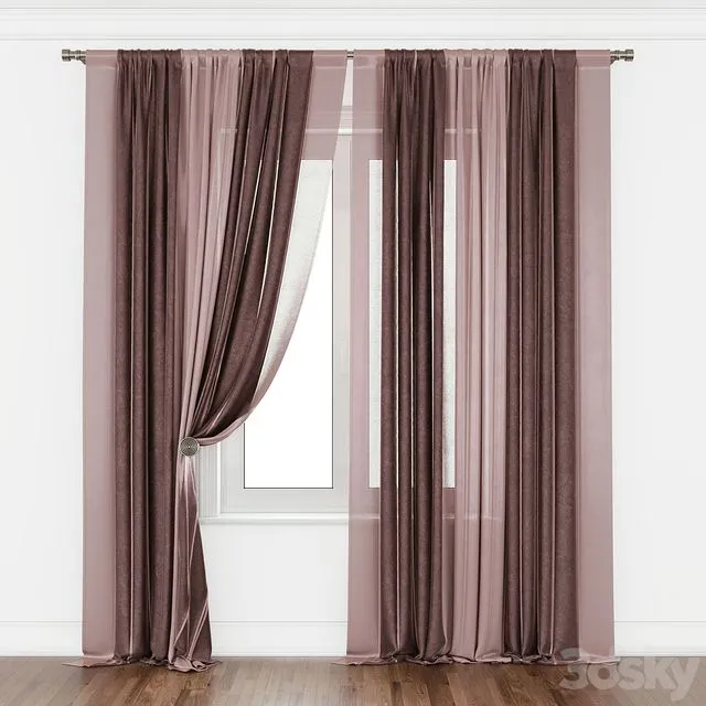 Curtain №26 3D Model