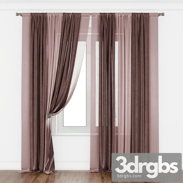 Curtain №26 3D Model Download