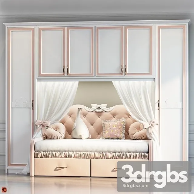 Curtain Ferretti Happy Night 3D Model Download