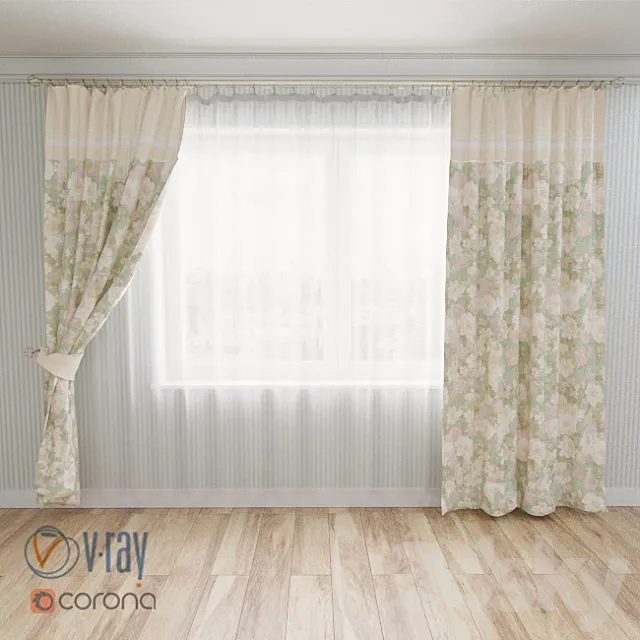 Curtain provance 3DModel