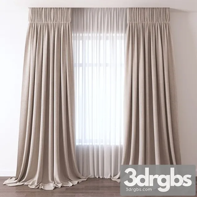 Curtain22 3D Model Download