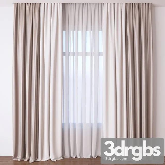 Curtain_1 3D Model Download