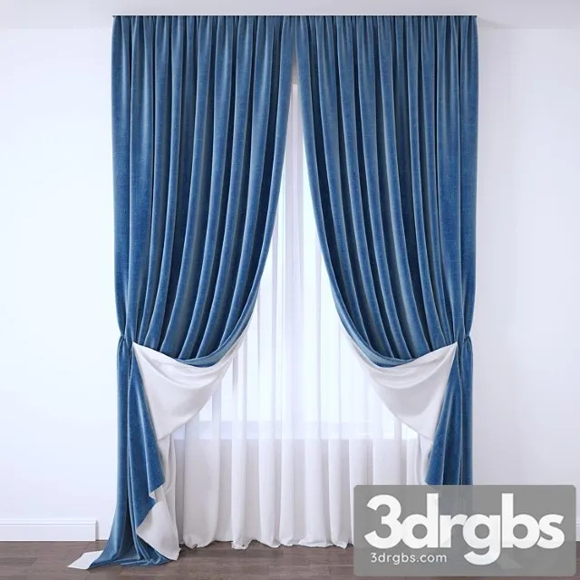 Curtain_10 3D Model Download