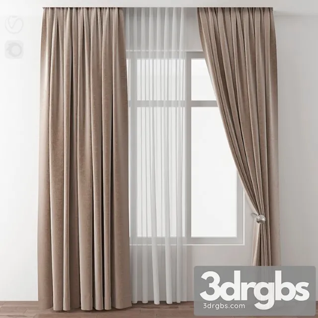 Curtain_10_2 3D Model Download