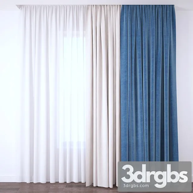 Curtain_12 3D Model Download