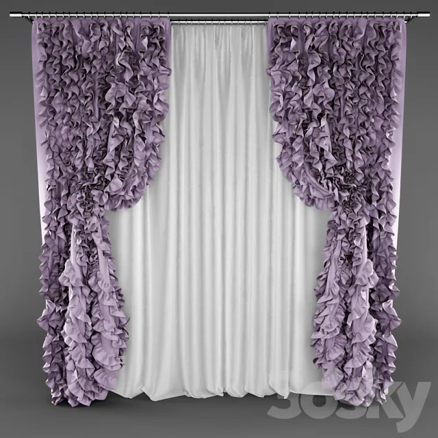 curtain_12 3DModel