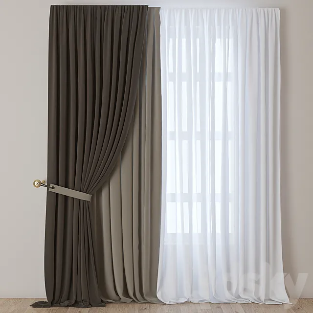 Curtain_15 3DModel Curtain_15 3DModel