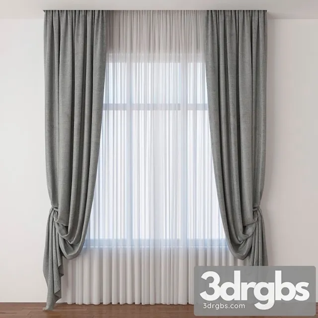 Curtain_1_22 3D Model Download