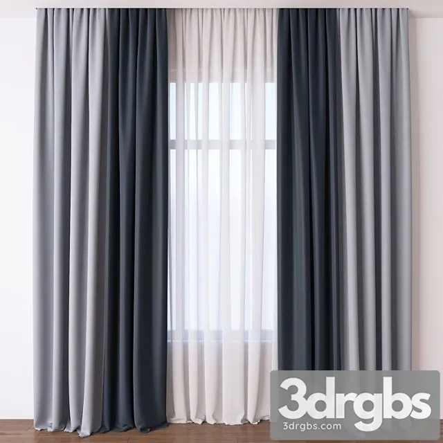 Curtain_1_2222 3D Model Download