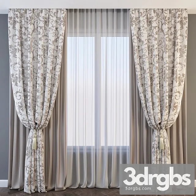 Curtain_2_2 3D Model Download