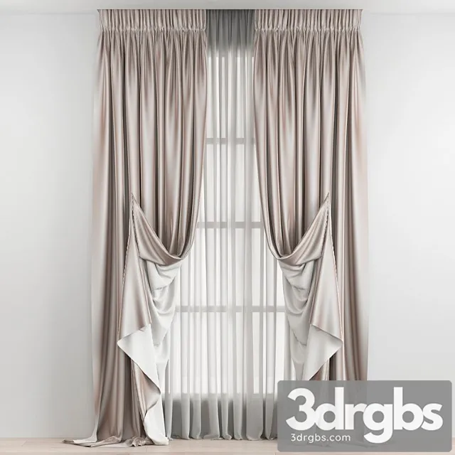 Curtain_2_23 3D Model Download