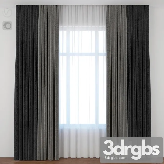 Curtain_3_22 3D Model Download