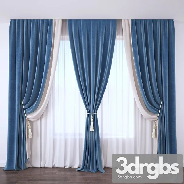 Curtain_5 3D Model Download
