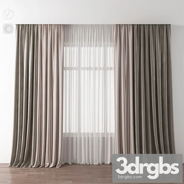 Curtain_5_2 3D Model Download