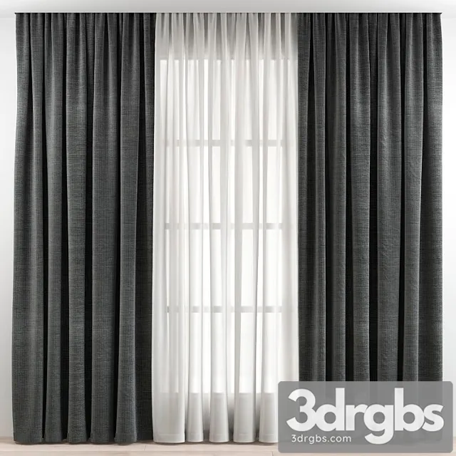 Curtain_5_23 3D Model Download
