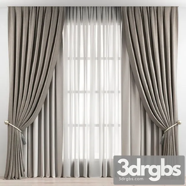 Curtain_6_23 3D Model Download