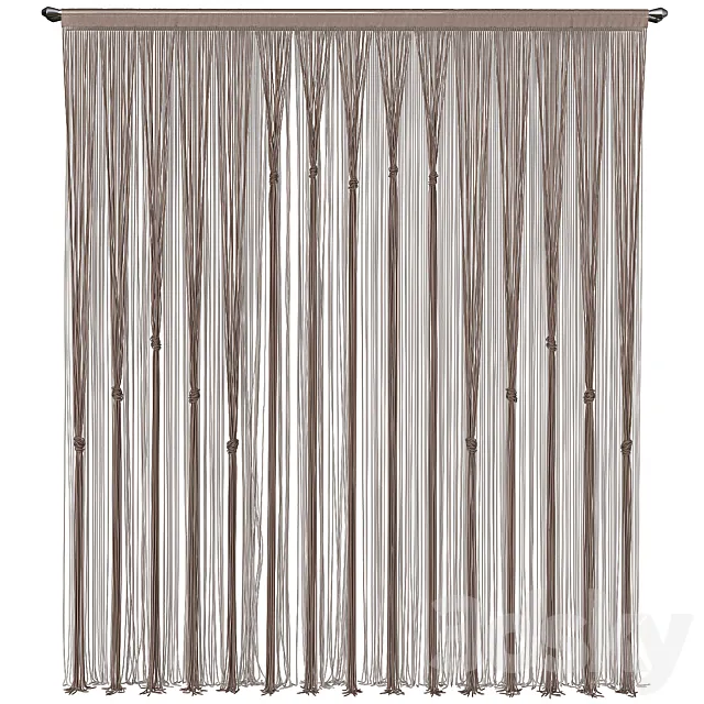 Curtain_73 3D Model Curtain_73 3D Model