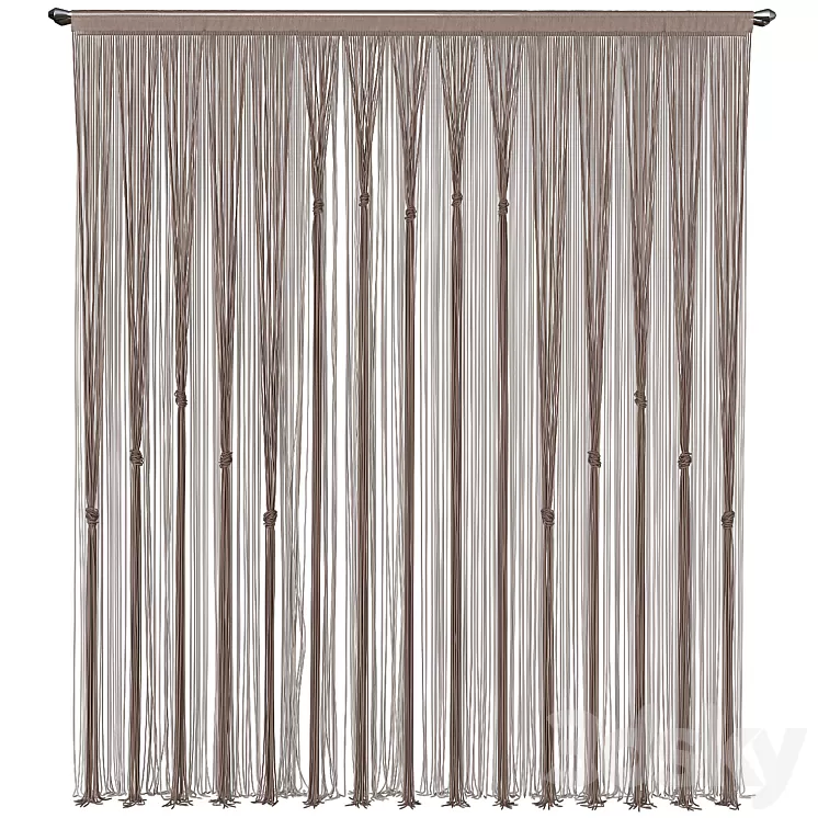 Curtain_73 3D Model Free Download