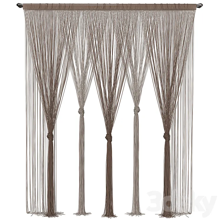 Curtain_76 3D Model Free Download