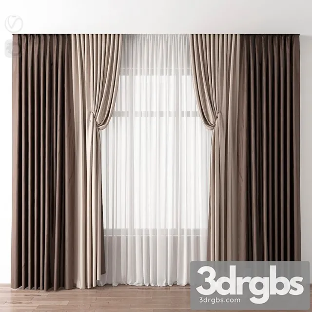Curtain_8_2 3D Model Download