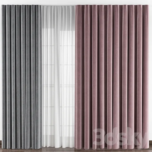 Curtains ? 016 3DModel Curtains ? 016 3DModel