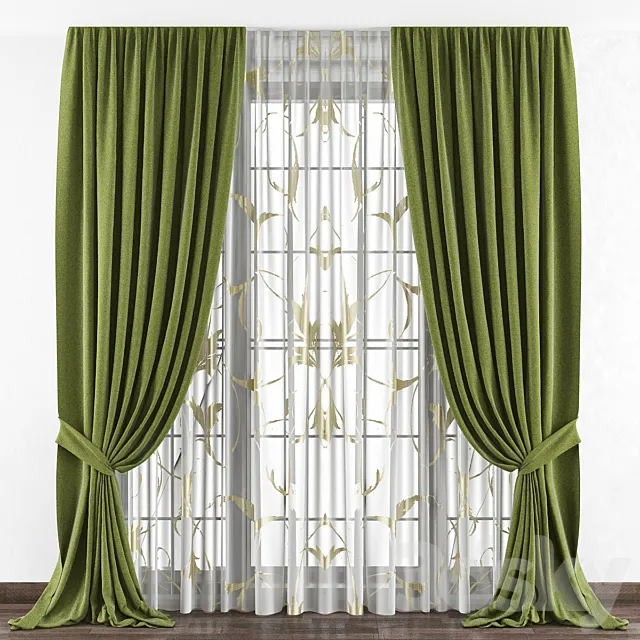Curtains ? 063 3DModel Curtains ? 063 3DModel