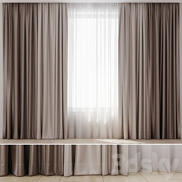 Curtains 08 3DModel Curtains 08 3DModel