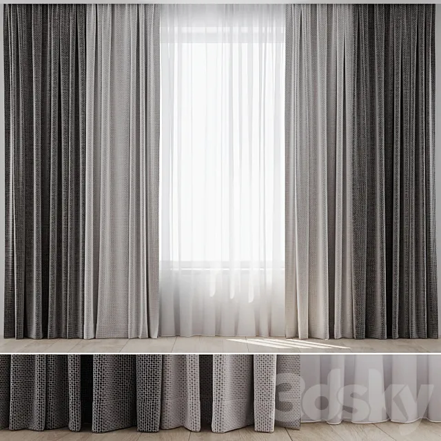 Curtains 09 3DModel Curtains 09 3DModel