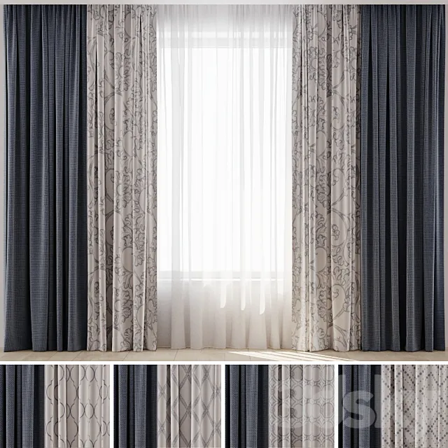 Curtains 10 3DModel Curtains 10 3DModel