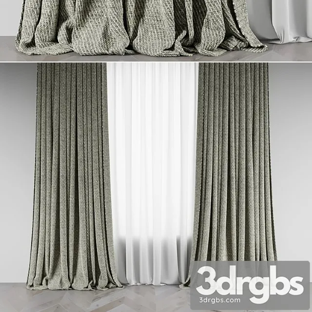 Curtains 11_2 3D Model Download