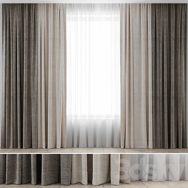 Curtains 13 3DModel Curtains 13 3DModel