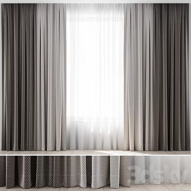 Curtains 14 3D Model Curtains 14 3D Model