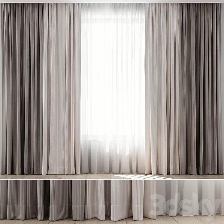 Curtains 15 3D Model Curtains 15 3D Model